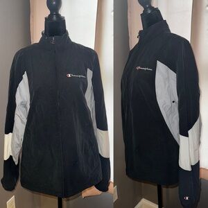 Champion Black and White Jacket